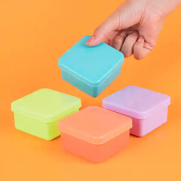 Contenedor Para Alimentos de de Colores 160 mL Miniso