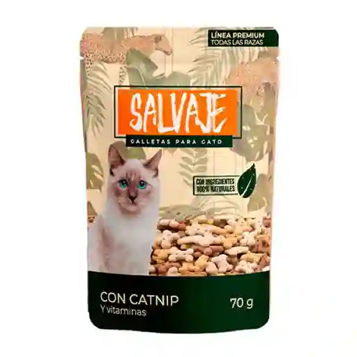 Salvaje Snack Para Gato Con Catnip