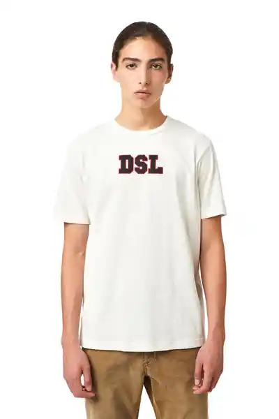 Diesel Camiseta T-Just-B85 Blanco Talla S