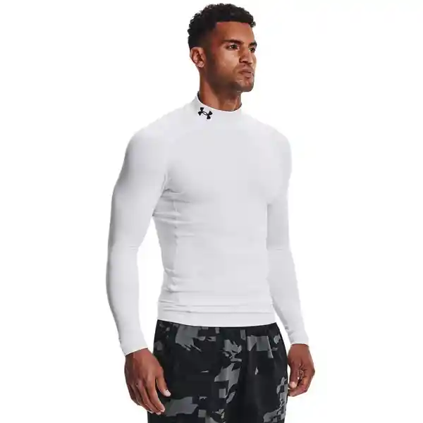 Under Armour Comp Mock Pantalones Hombre Blanco MD