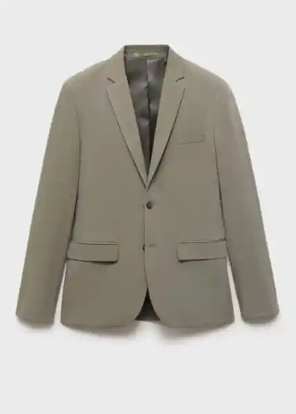 Blazer Americana Paris Verde Talla 50 Hombre Mango