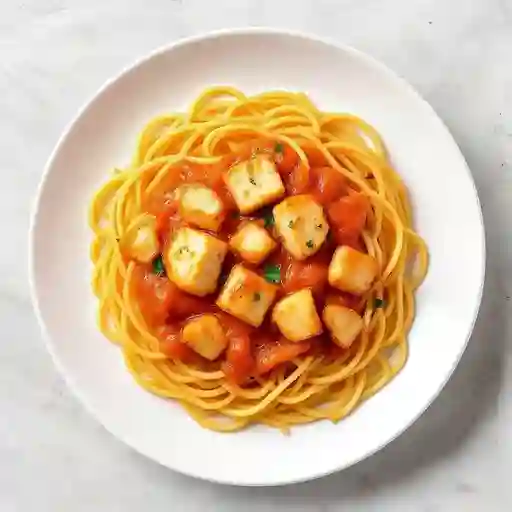 SPAGHETTIS CON POLLO