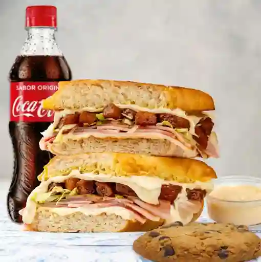 Hawaiando + Galleta + Bebida