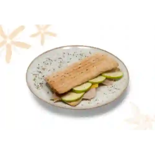 Panini Jamón de Pavo y Manzana Verde