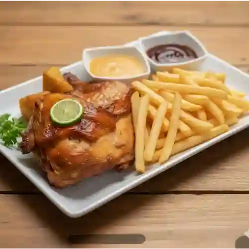 1 Presa con Papa a la Francesa