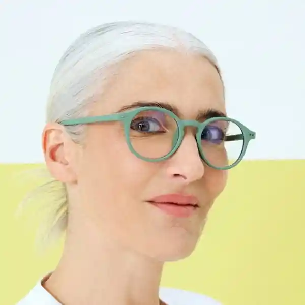 B + D Gafas Reading Loop Verde + 2.50