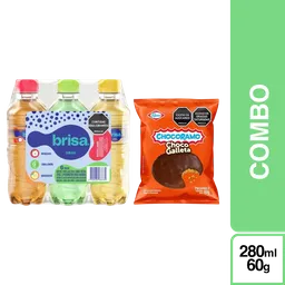 Combo Brisa Saborizada Surtida 6 Und + Chocogalleta Chocoramo