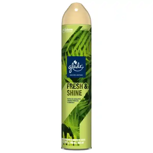 Glade Aerosol Edición Limitada Fresh & Shine 