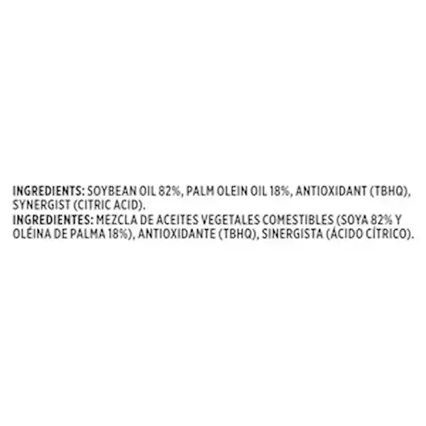 Members Selection Aceite Vegetal Blended