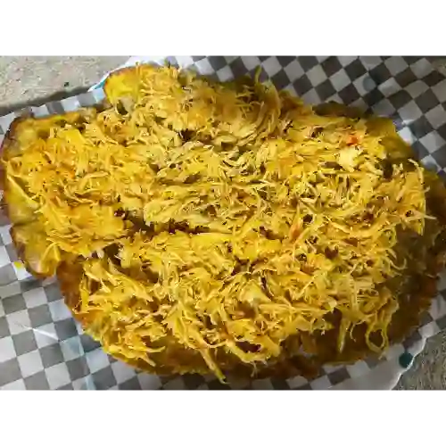 Patacón con Pollo Personal