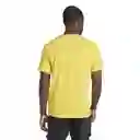 Adidas Camiseta Tr-Es Fr Logo T Para Hombre Amarillo Talla L
