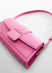 Bolso M Agnes Chicle Mujer Mango
