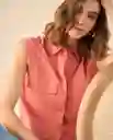 Camisa Rosa Cedro Medio Talla L 612G047 Esprit