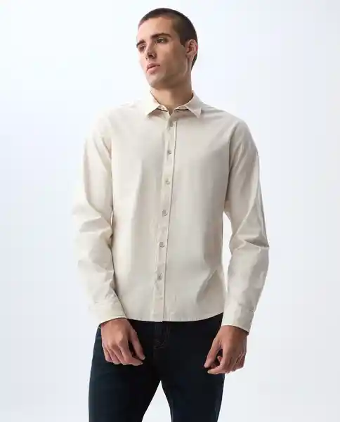 Camisa Hombre Gris Talla L 811G504_GRI134108 Americanino