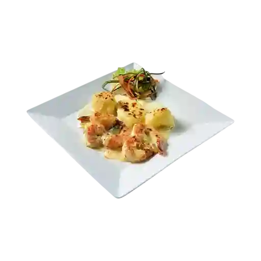 Langostino Al Gratin