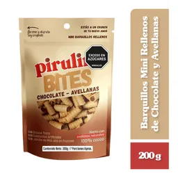 Pirulin Bites Chocolate Avellanas x 200g