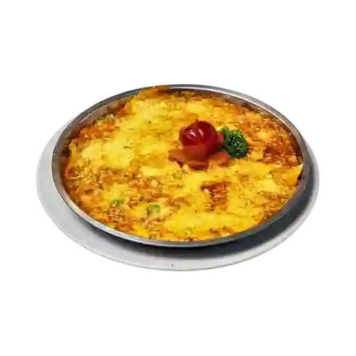 Salmón en Salsa Criolla Gratinado