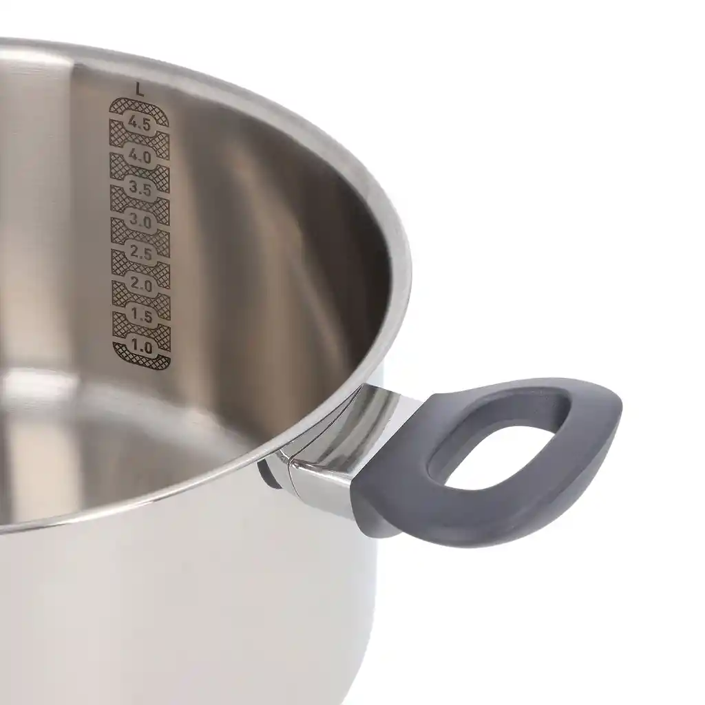   T-Fal  Olla 24 Cm Con Tapa Acero Inoxidable Daily Cook 