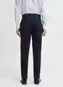 Pantalón Breda Navy Talla 46 Hombre Mango