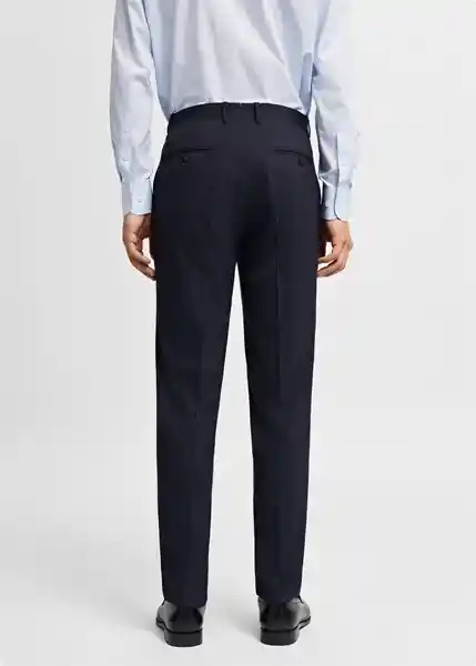 Pantalón Breda Navy Talla 46 Hombre Mango