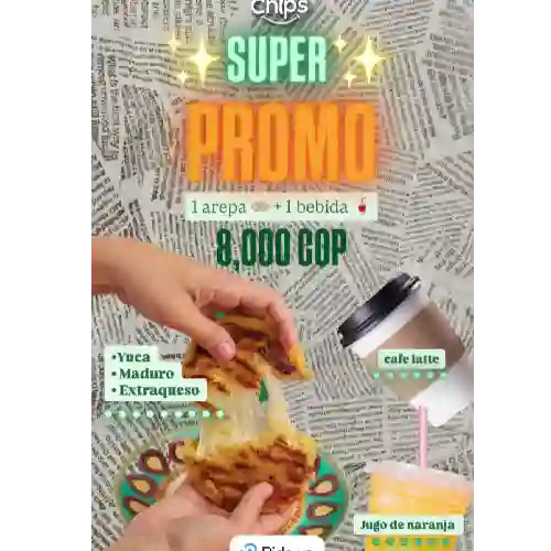 Sabor Costeño Arepa, Suero y Bebida