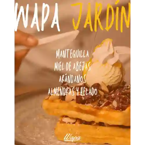 Waffle Jardín Wapa