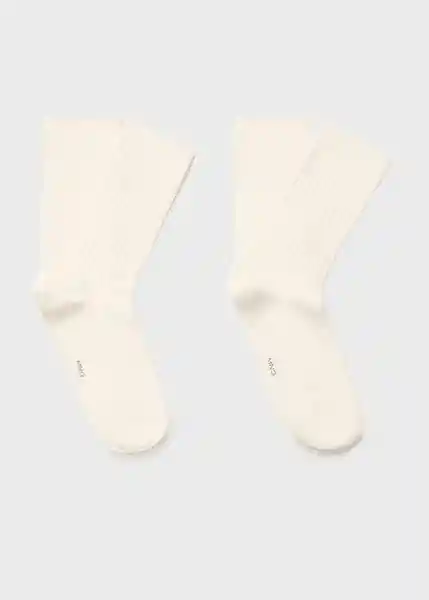 Calcetines Birip Crudo Talla 45 Hombre Mango