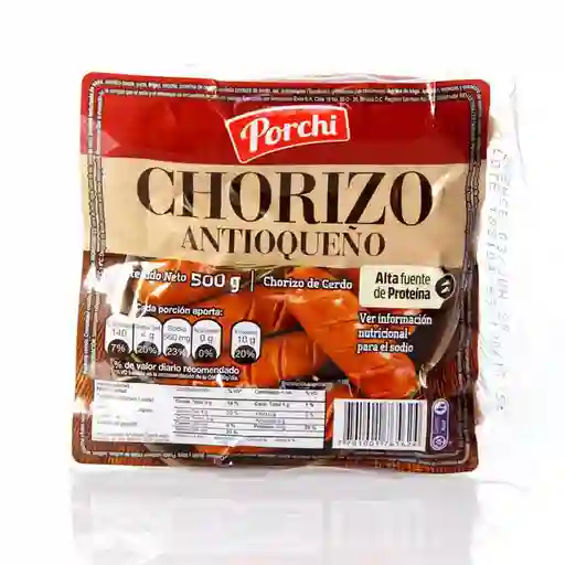 Porchi Chorizo Antioqueño