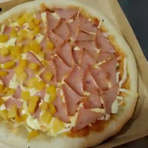 Jamon y Queso con Borde de Queso