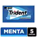 Trident Chicle Sin Azúcar Menta 9 g