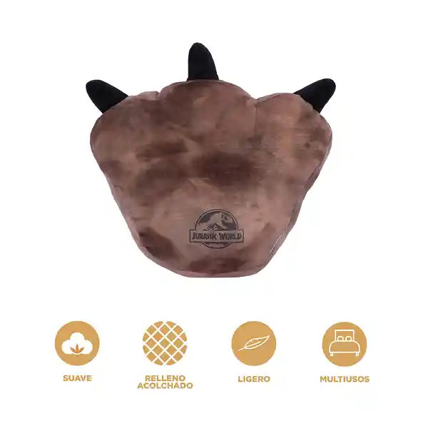 Almohada Forma de Garra Serie Jurassic World 16In Miniso