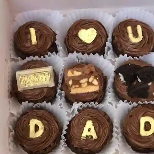 Dad Baby Brownie Box