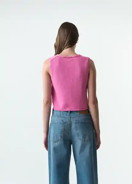 Tejido Mujer Rosa Dulce Medio Talla L 483G066 Naf Naf