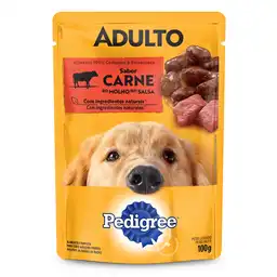 Pedigree Alimento Húmedo para Perros Adultos Sabor a Carne