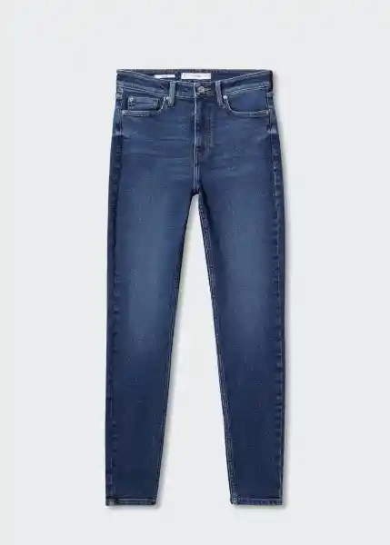 Jeans Soho Tejano Oscuro Talla 48 Mujer Mango