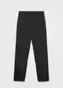 Pantalón Newarm Gris Talla 40 Mujer Mango