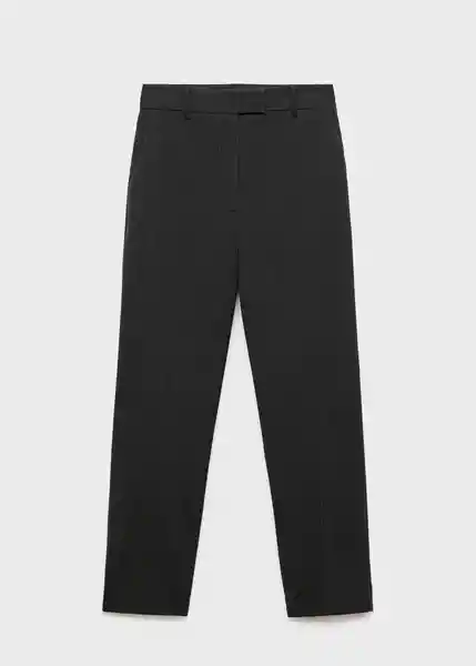 Pantalón Newarm Gris Talla 40 Mujer Mango