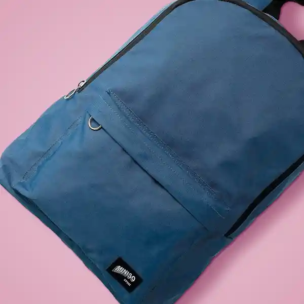 Mochila Básica Azul Miniso