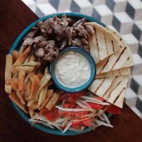 Gyro Al Plato de Cerdo