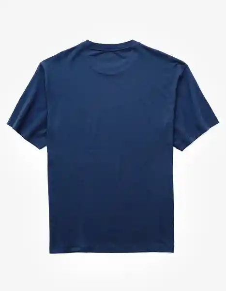 Camiseta Hombre Azul Talla: LARGE 4339410 American Eagle