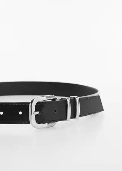 Cinturón Bella Negro Talla L Mujer Mango