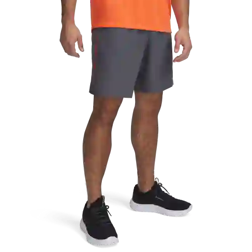 Under Armour Pantaloneta Tech Woven Wordmark de Hombre Gris T MD