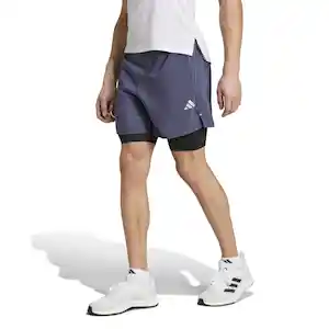 Adidas Short Gym+ Wv Para Hombre Azul Talla S Ref: IZ4797
