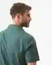 Camisa Carbón Pocket Verde Topiario Ultraoscuro M Chevignon