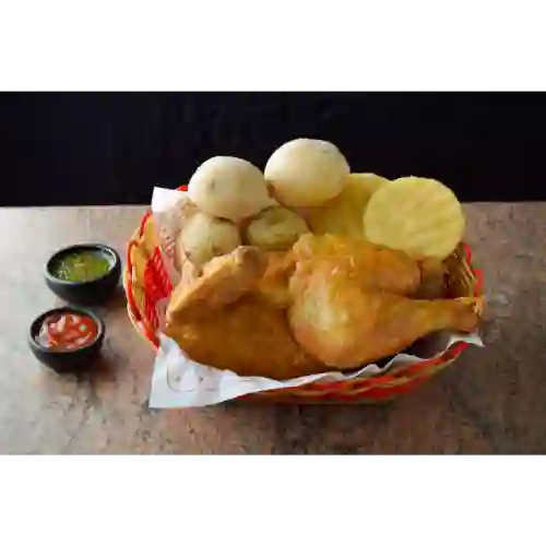 1/2 Pollo al horno