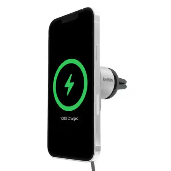 Belkin Cargador Magnético Para Carro Qi2 15W Gris