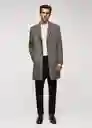 Abrigo Utah Negro Talla XXL Hombre Mango