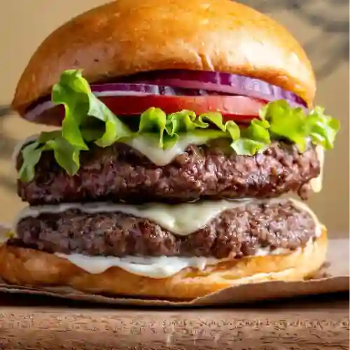 Agrandada Combo Hamburguesa