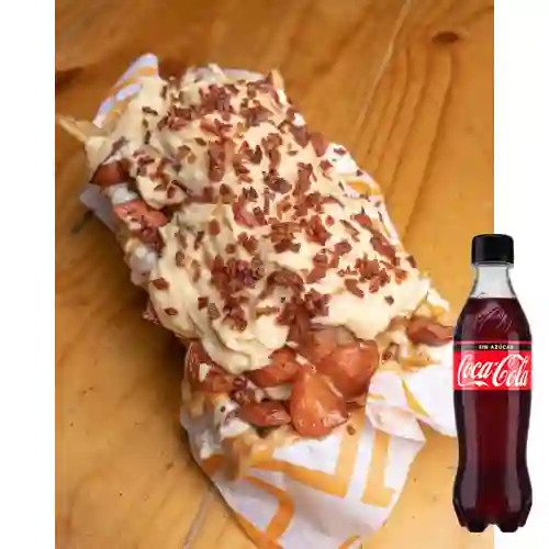 Combo Street Fries + Coca-Cola Sin Azúcar 500 ml
