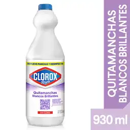 Clorox Quitamanchas Blancos Brillantes